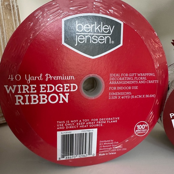 Festive Snowman Ribbon NWT - Picture 3 of 4